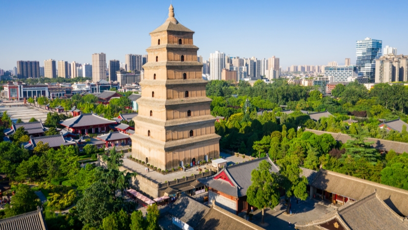 Giant Wild Goose Pagoda