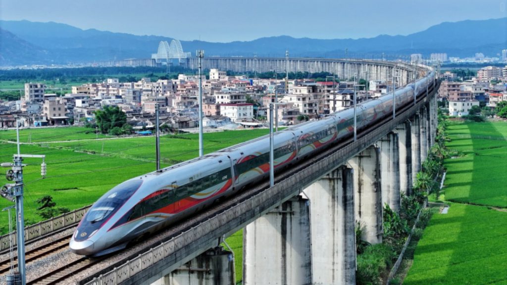 China High-Speed Rail Second Class Seats Explained