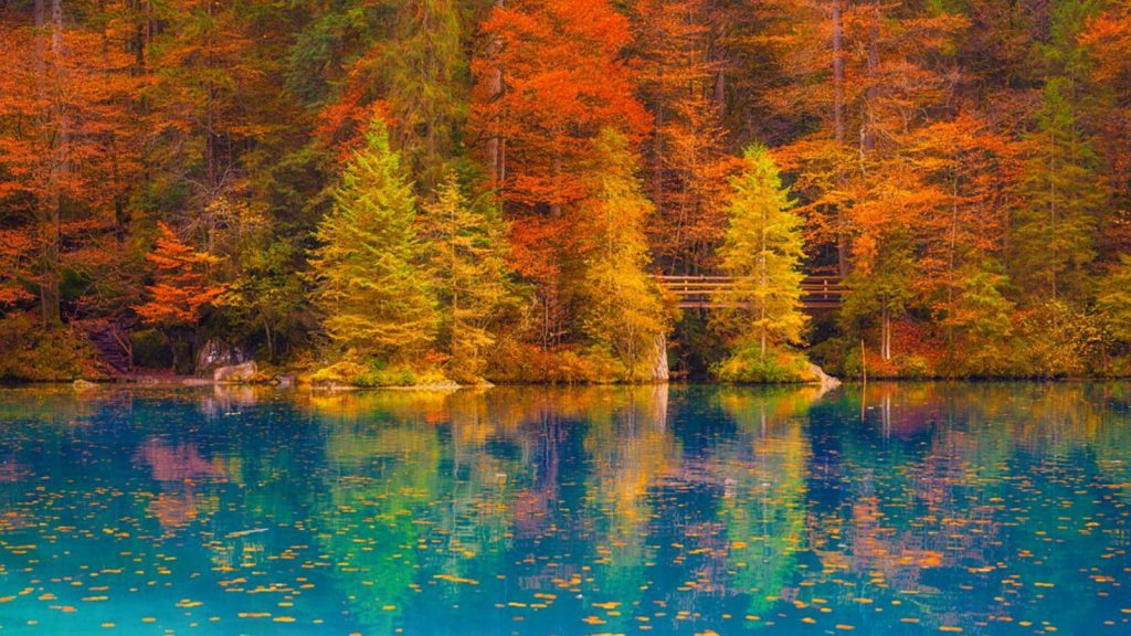Jiuzhaigou Valley in Autumn