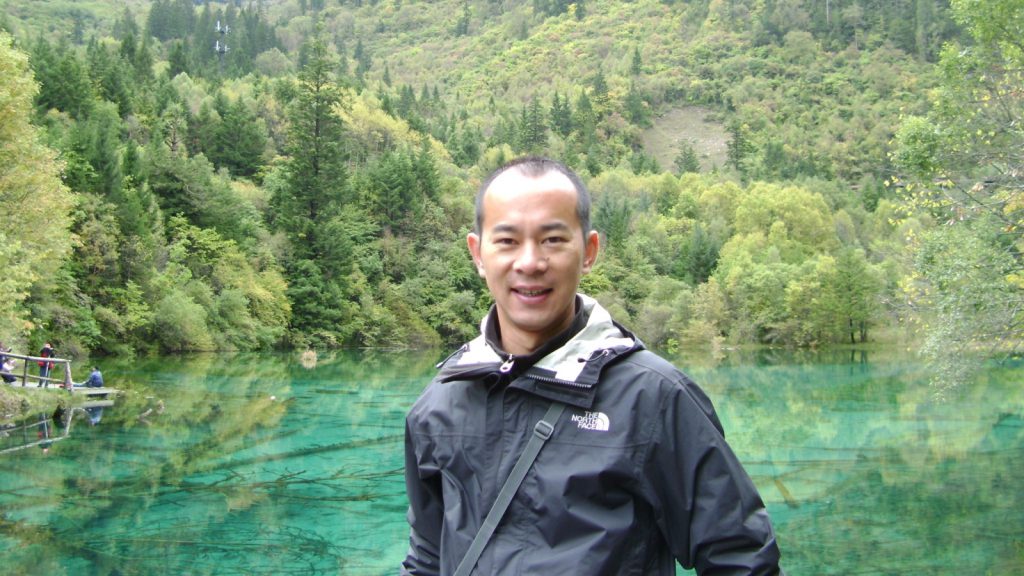 Leo at Jiuzhaigou