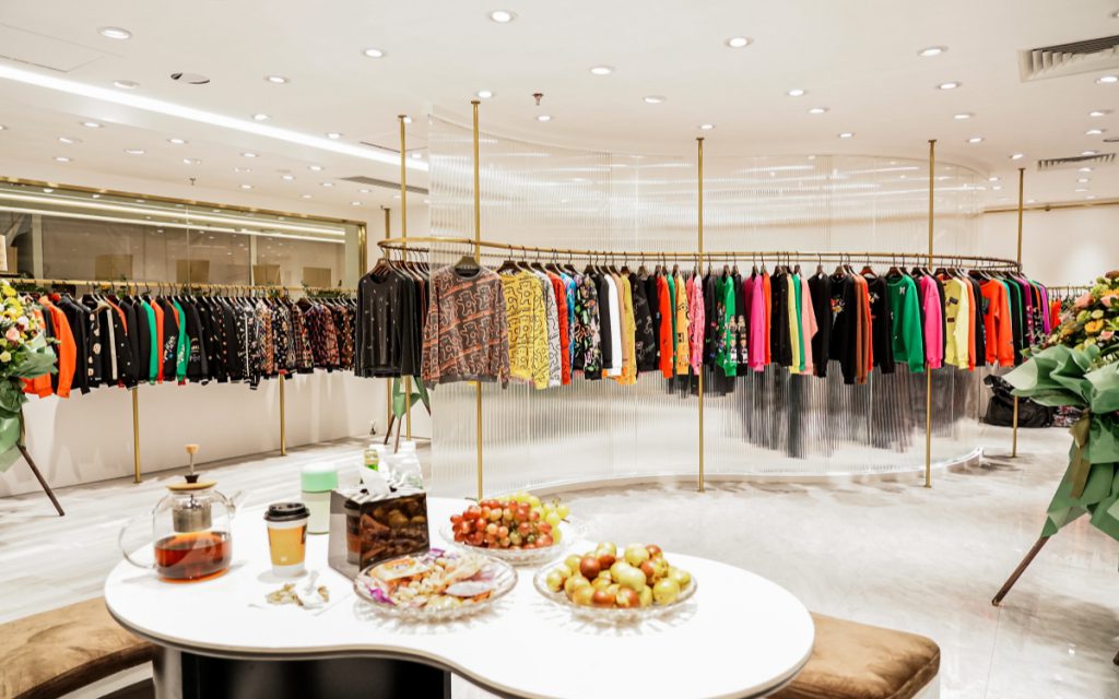 One store in Baima Clothing Wholesale Market