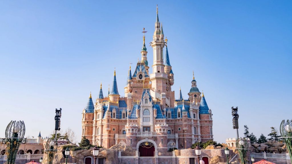 Shanghai Disneyland: the world’s largest Disney castle.