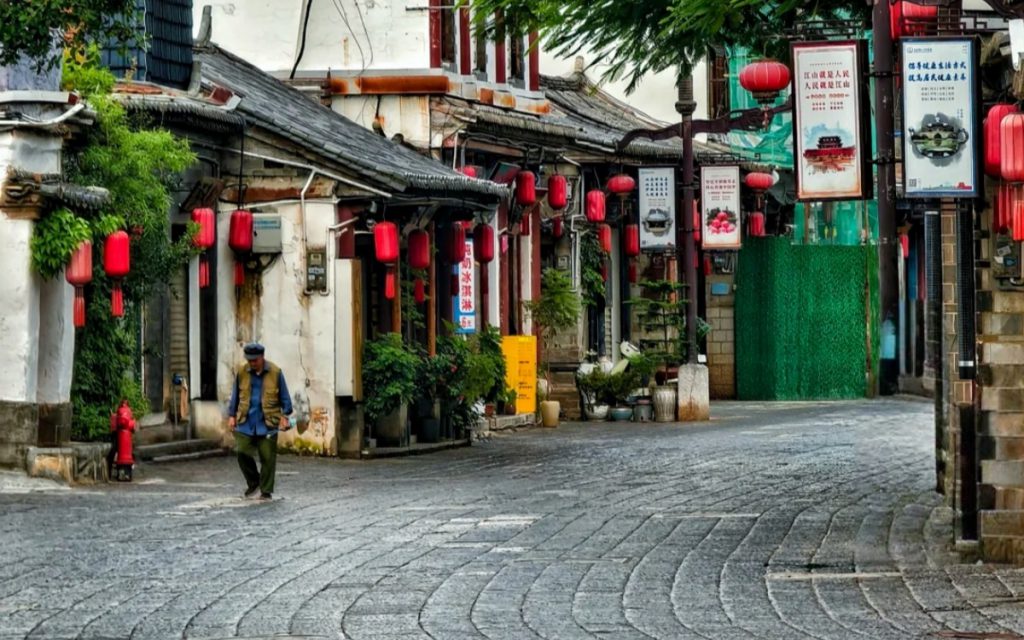 Street of Jianshui Ancient City