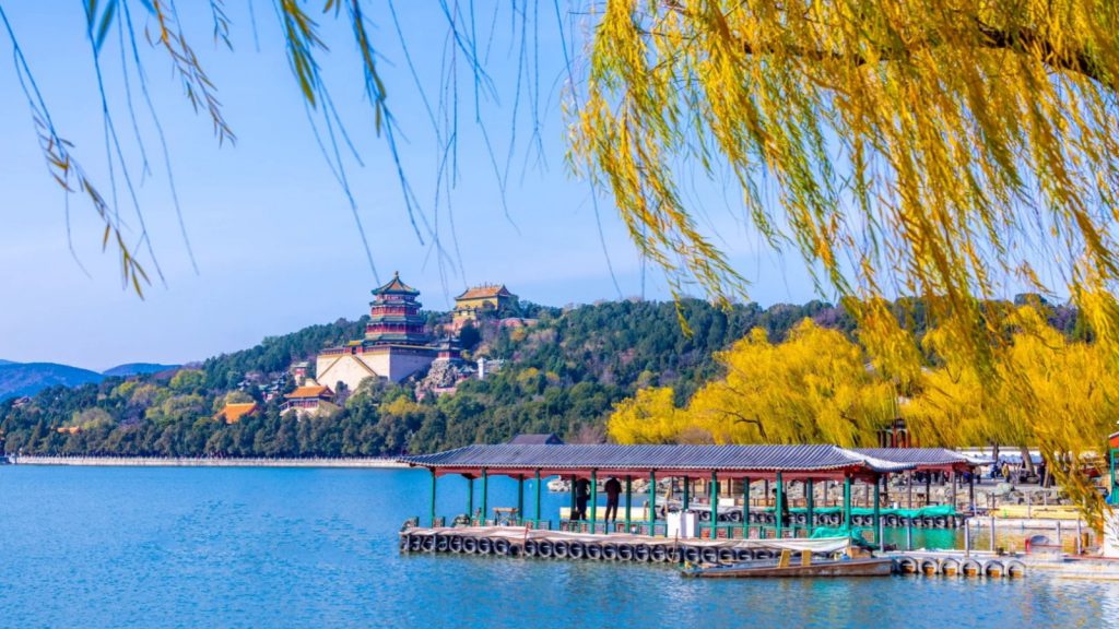 Summer Palace in Autumn