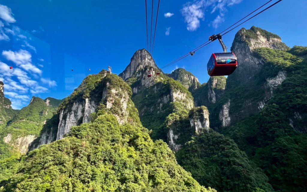 Tianmen Cave Express Cable Car