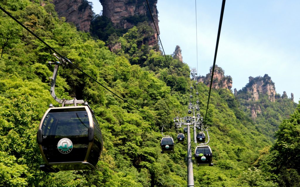 Tianzi Mountain Cable Car