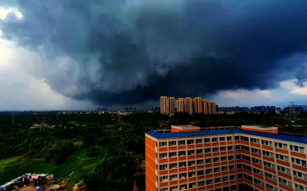 Typhoon in Guangdong