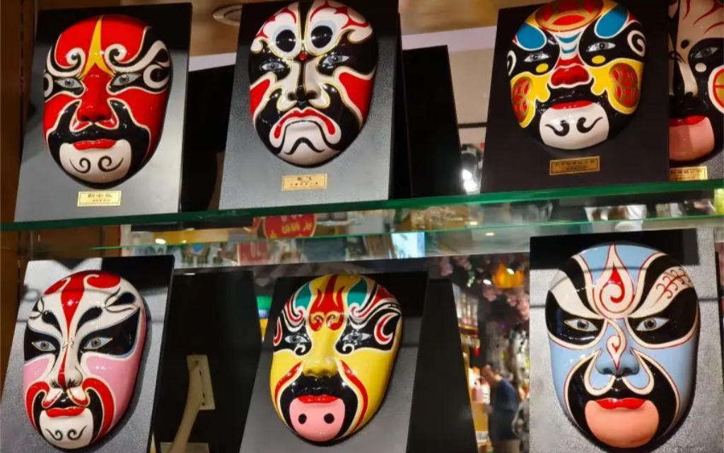 Sichuan opera face painting mask design