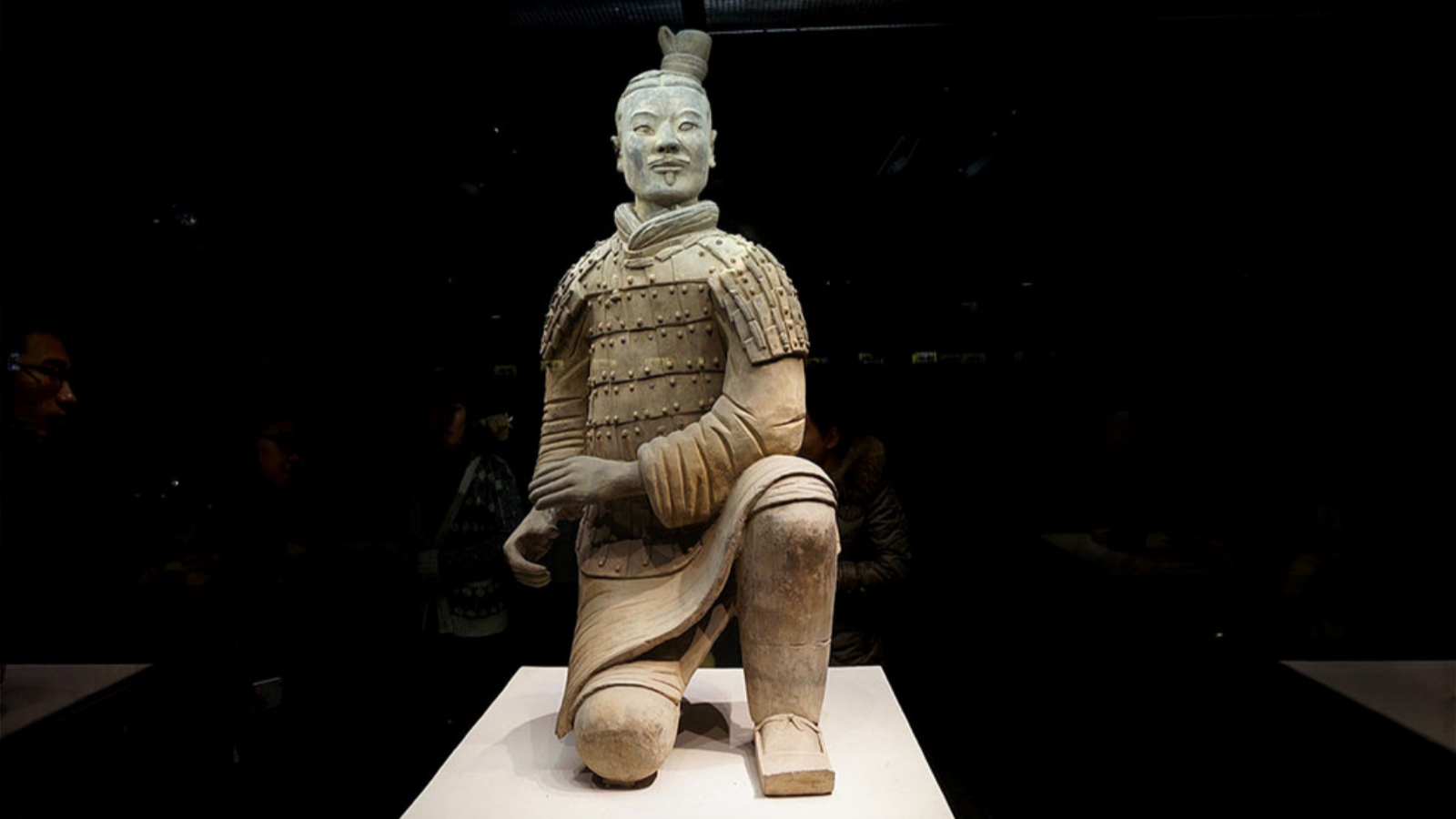 The Kneeling Archer in the museum