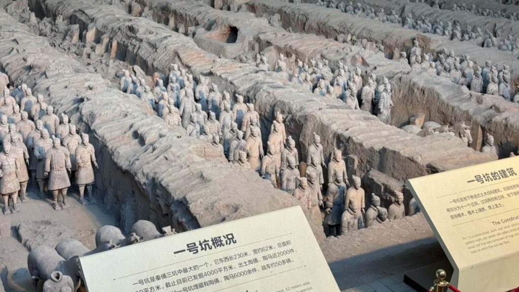 The Terracotta Warriors in Pit 1