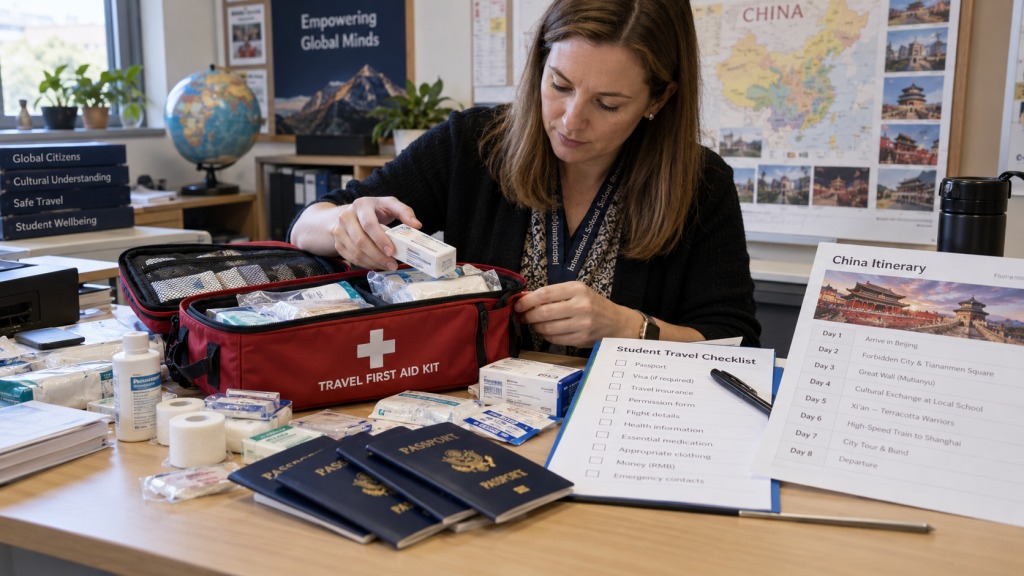 School Trip to China First Aid Kit Checklist